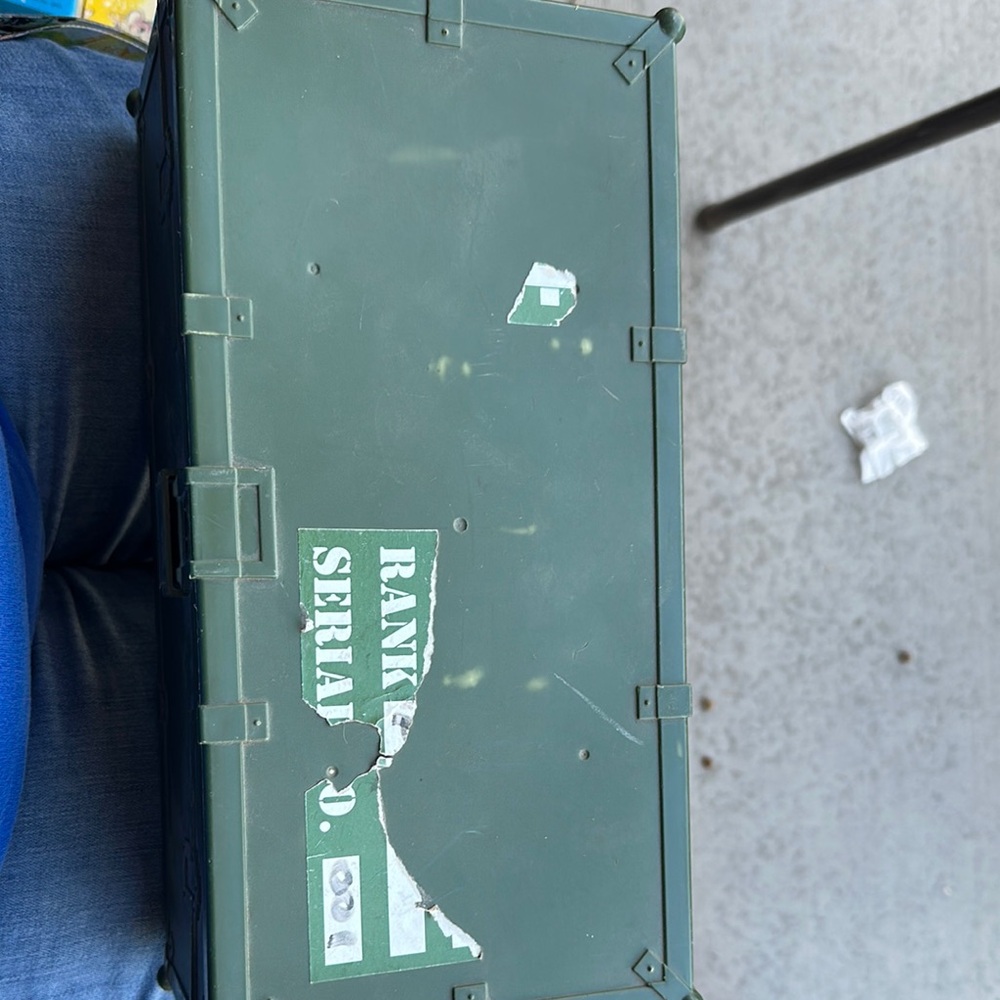 Green Electronics Storage Box